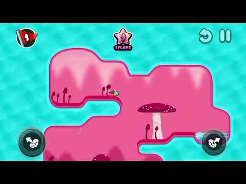 Super Flappy Golf - Mushrooms Hole 1 in 0 Flaps!