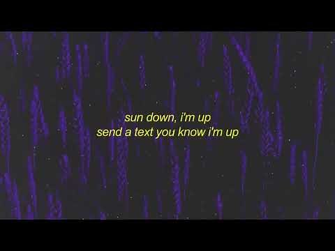Lil Yawh - sun down, i'm up (Sped Up + Looped To The Best Part) Lyrics | TILTED Edit Tiktok