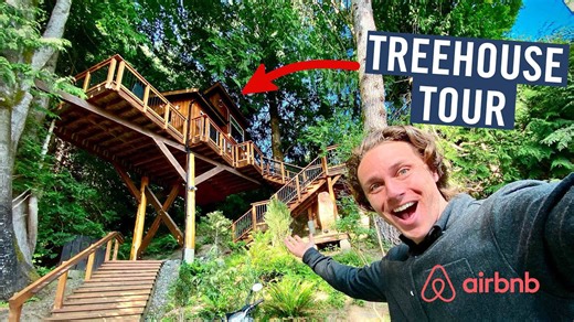 Canada's BEST AirBnB Treehouse - Full Tour