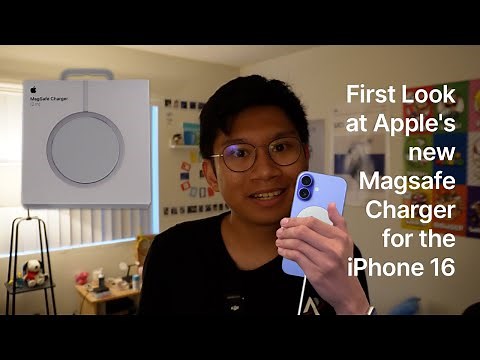 Unboxing the NEW MagSafe Charger for iPhone 16