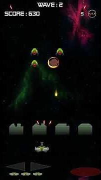 Space Invaders deluxe gameplay