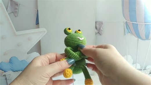 Chubby Frog Crochet Pattern PDF – No Sew Amigurumi Leggy Frog Friends – Beginner DIY Stuffed Animal Tutorial in English - Etsy UK