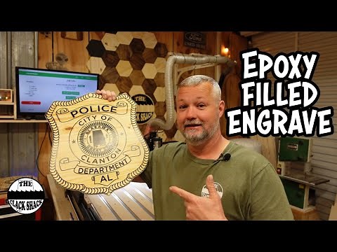 Epoxy filled engrave