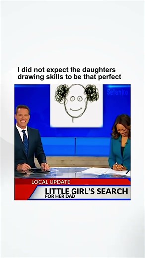 daughter sketched her missing father #memes #funny #shorts