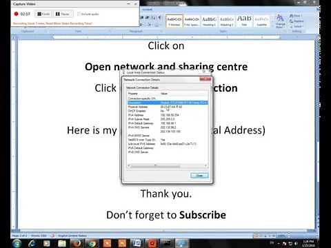 How to Find Your Computer's MAC ID and Physical Address - Windows 10, 8.1, 7, XP Tutorial