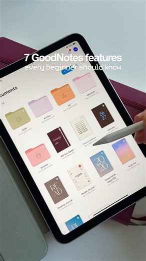 7 Goodnotes features every beginner should know ✏️💗☁️