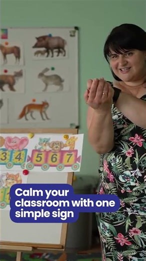 Instant Classroom Calm with ASL Signs