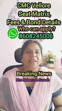 #MBBS in #CMCVellore Don't miss this #mbbs2026 #wonderpauline