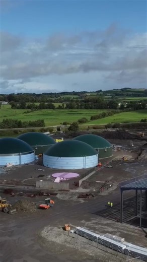 181K views · 224 reactions | What’s involved in building or operating a modern Anaerobic Digestion (AD) plant? Stephen Robb visited Evergreen Agricultural Enterprises’ biomethane plant, currently under construction near the M7 motorway in Kildare. Watch: https://eu1.hubs.ly/H0ngZyT0 | Irish Farmers Journal | Facebook