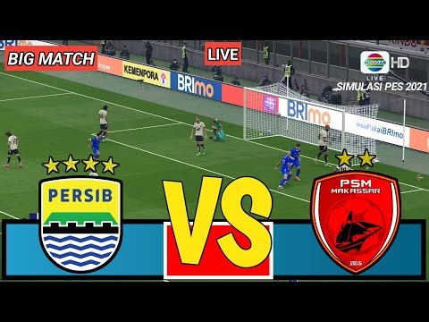 🔴Persib Bandung VS PSM Makassar | BRI Super League - Simulation Video Games & Reaction