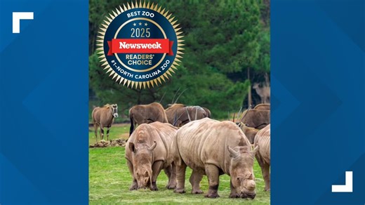 North Carolina Zoo named America's Best Zoo in Newsweek Reader's Choice Awards