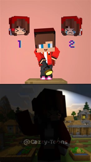 JJ Sister Laugh or Cry ? 🤣😭 - MAIZEN Minecraft Animation