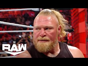 Brock Lesnar Returns to Raw with Words and Destruction | WWE Raw Highlights 7/11/22 | WWE on USA