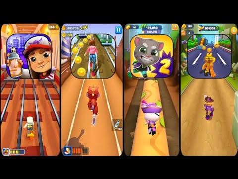 Subway Surfers, Subway Princess Runner, Tom Time Rush, Garfield Rush, best gameplay 🔥