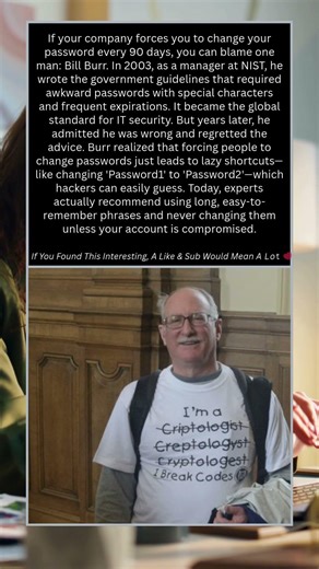 The Man Who Ruined Your Passwords Apologizes 💻🤦‍♂️