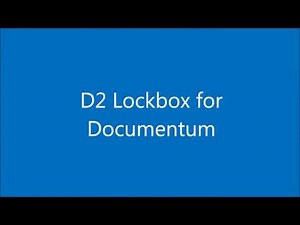 EMC Documentum D2 lockbox (Tomcat) setup