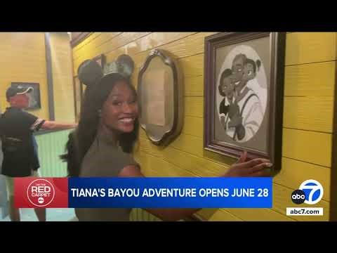 Get a first look at Disney's new 'The Princess and the Frog' ride at Disney World!