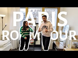 INSIDE A PARIS STUDENT ROOM FOR €450/MONTH?! (CROUS Room Tour) 😱