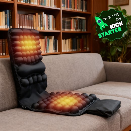 Long day at work? Hours on the road? Late-night gaming? Sitting shouldn’t hurt — ever. Meet HEITSON Heated Air Cushion, your all-in-one comfort upgrade: ✅Graphene heating technology relieves stiffness and coldness ✅81 adaptive airbags cradle and massage your hips like a gentle wave ✅Built-in pump - inflates in 80 seconds ✅Lightweight & foldable — take it anywhere you sit From your office chair to the car seat to your gaming chair — this is next-level comfort you can actually feel. 🎯 Join the mo