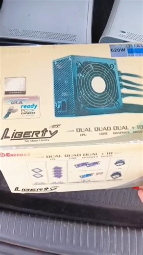 Stary, ale nowy zasilacz komputerowy #handel #flohmarkt #retro #targstaroci #gaming #złom #vintage