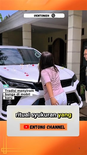 Betapa bahagia memandikan mobil barunya #shorts #automobile