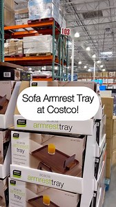 851K views · 11K reactions |  It’s a tray table that fits onto the arm of your sofa at Costco! It’s so cool! | Costcohotfinds | Facebook