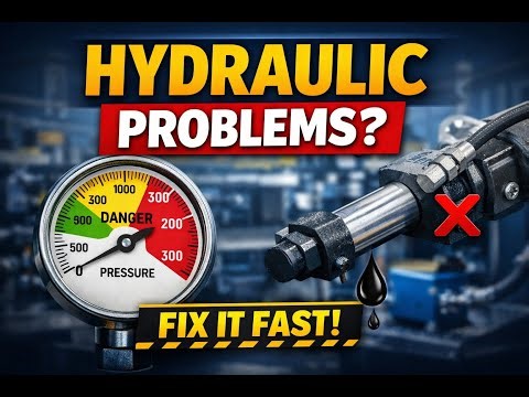 Hydraulic System Troubleshooting | Common Problems, Causes & Solutions | Maintenance Guide