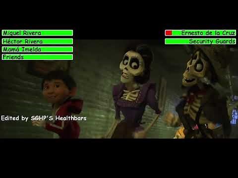 Coco (2017) Final Battle with healthbars 1/2