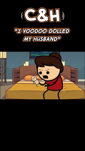7M views · 114K reactions | Ooof that one has to hurt #marriage #voodoodoll #animationvideo #explosm | Cyanide & Happiness | Facebook
