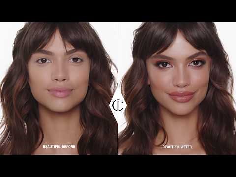 How To Create A Peachy-Copper Eyeshadow Look Using The Charlotte Darling Palette | Charlotte Tilbury