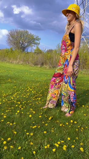 DIY Festival Overalls with Upcycled Fashion | Handmade Unique Design