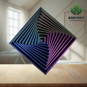 Square Fractal Fidget 3D Printed Flexible Sensory Toy | ADHD Autism Anxiety Stress Relief | Help Improve Focus | XL 11cm Present - Etsy