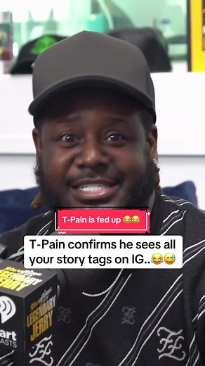 T-Pain Reacts to Story Tags on IG