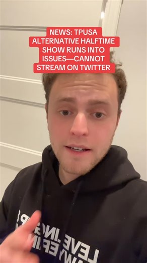 Aaron Parnas on Instagram: "TPUSA runs into issues—cannot stream on Twitter"