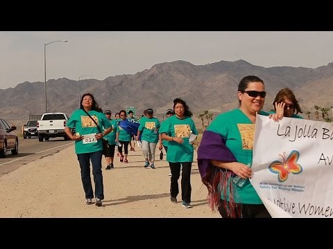 The Fort Mojave Indian Tribe Domestic Violence Program's #IWalkForHer Campaign