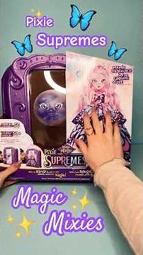ASMR UNBOXING PIXIE SUPREMES✨Magic Mixies🎊 #unboxing #cute #toyunboxing #asmr #magic #toys #doll