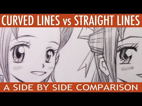 Curved Lines vs. Straight Lines: A Side by Side Comparison