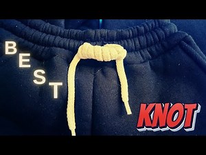 100 way to Tie Pants Strings. Cool knot.