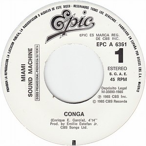 Miami Sound Machine - Conga