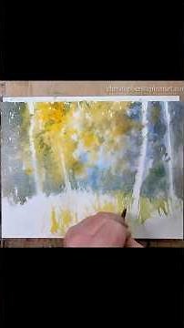 60 Second Watercolour Lesson