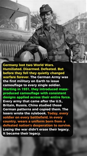 The Army That Lost the War — But Changed How Every Soldier Hides Forever