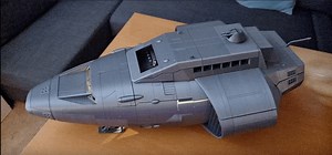 The Beowulf spaceship from the classic sci-fi RPG, Traveller, comes to life as a 3D model