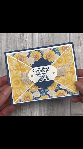 Don't you just love finding simple yet unique card making ideas? Well, today you are in for a real treat! I have a unique yet simple card layout to share that can be used in a variety of different ways! It’s a Triangle layout that you can use to create cards for any occasion! And, of course, you can use ANY patterned papers you have on hand with this layout idea. Watch the full video on YouTube to see the three different ways you can use this layout in your card making. #cardmaking #simplecards 