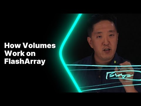 How Volumes work on FlashArray