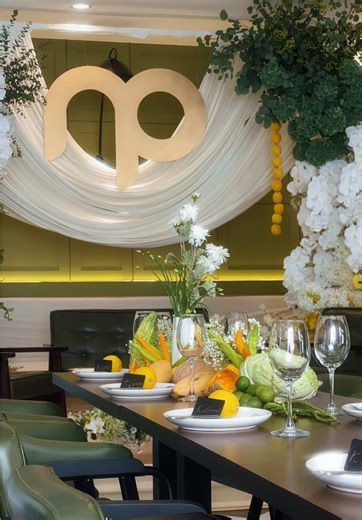 Lovely micro wedding decoration,organized & gender reveal by Scorpio Events 🥬🌽🫑💕💐💍