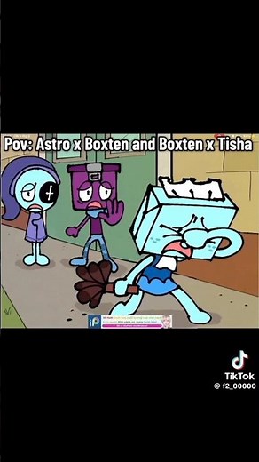 pov astro x boxten and boxten x Tisha #dandysworld