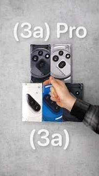 Nothing Phone (3a) & (3a) Pro - ALL Colours Unboxed!