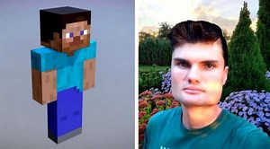 MC动画：MC的生物在现实生活中的样子，史蒂夫后继有人了！