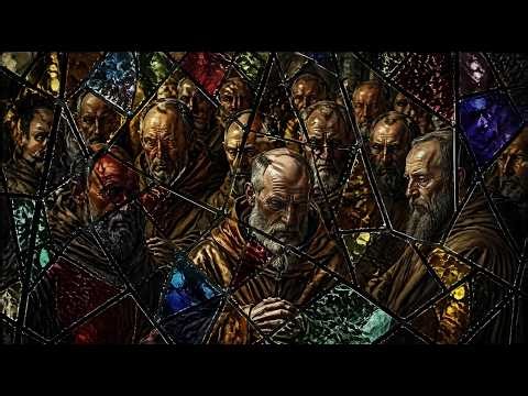 Dark Cathedral Gregorian Chant 🕯️ | Monks Singing by Candlelight for Deep Meditation & Sleep