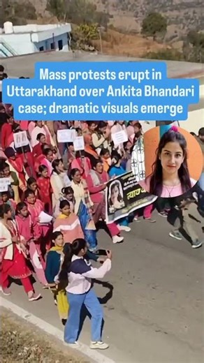 Dehradun Out On The Streets Asking Justice For Ankita Bhandari Murder #viral #shorts